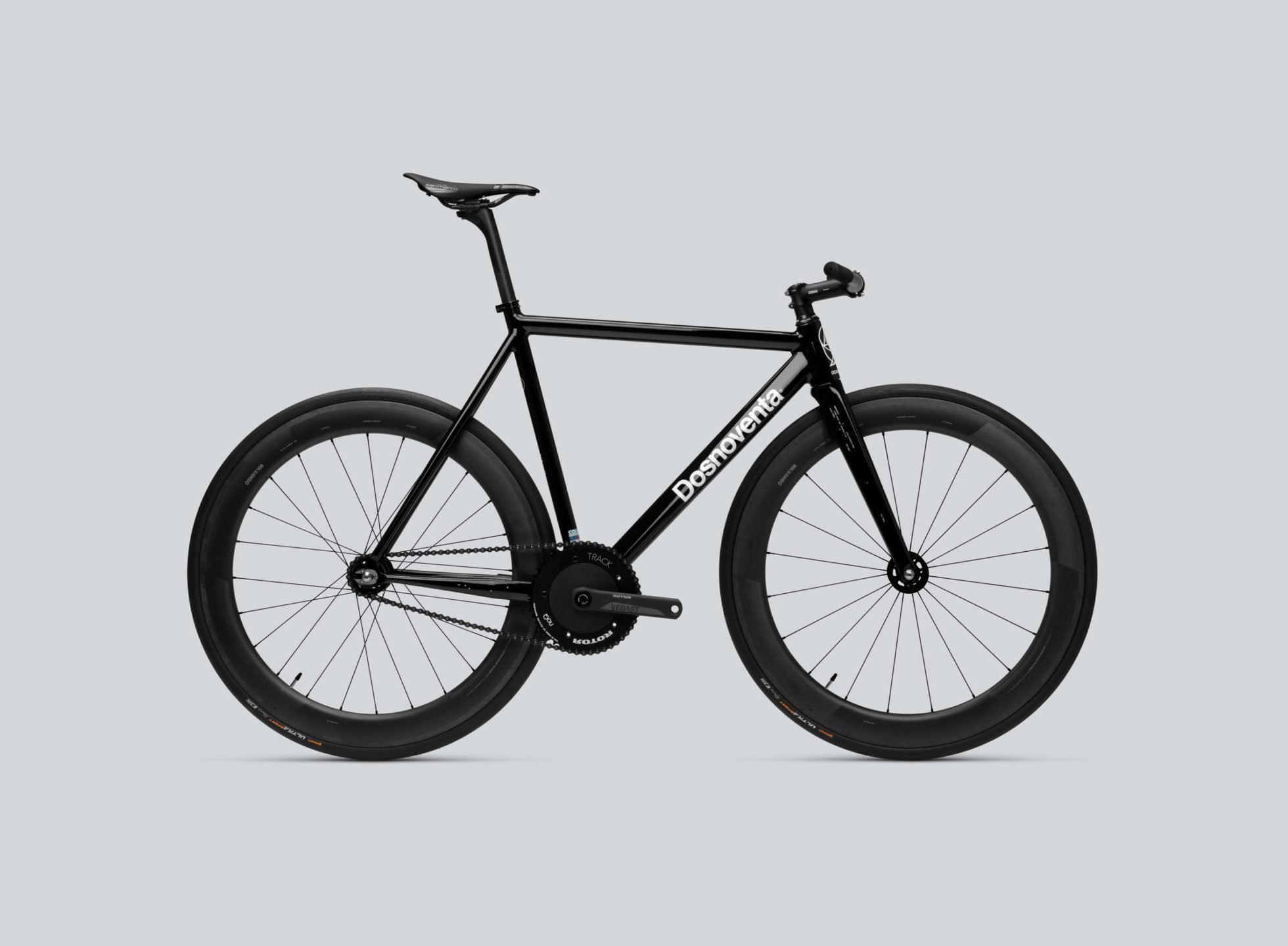 flat black bike